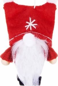 Springos Ozdoba choinkowa Krasnal czerwony 8 cm 2