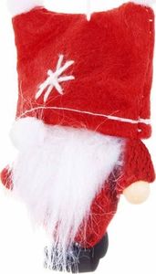 Springos Ozdoba choinkowa Krasnal czerwony 8 cm 4