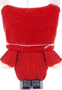 Springos Ozdoba choinkowa Krasnal czerwony 8 cm 5