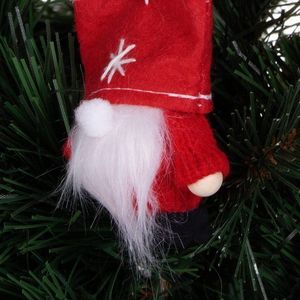 Springos Ozdoba choinkowa Krasnal czerwony 8 cm 8