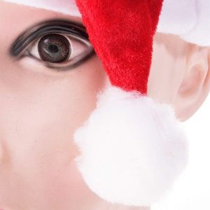 Springos Czapka Mikołaja mikołajki czerwona 12 szt. UNIWERSALNY 7