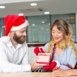 Springos Czapka Mikołaja mikołajki czerwona 12 szt. UNIWERSALNY 9