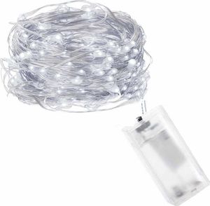 Lampki choinkowe Springos 10 LED białe ciepło-zimne 3