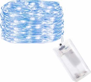 Lampki choinkowe Springos 10 LED niebieskie 3