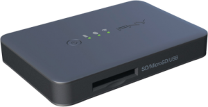 Czytnik PNY WIRELESS MEDIA READER FOR (P-R2000-1AMKK01-RB) 1