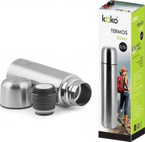 KOKO Termos turystyczny KO-6422 0.75 l Srebrny 2