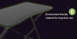 Biurko Techly ICA-TB ESG01 Czarne 110 cmx60 cm 10