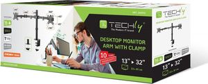 Techly Uchwyt biurkowy na 2 monitory 13" - 32" (ICA-LCD 582-D) 12