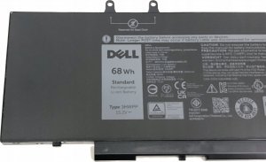 Bateria Dell Battery, 68WHR, 4 Cell, 6