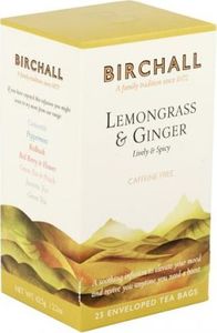 Birchall Tea Herbata Birchall Lemongrass & Ginger - ziołowa, 25 kopert 1