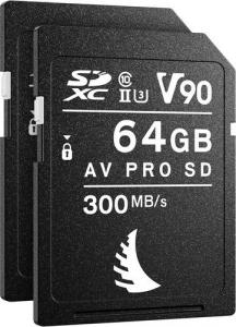 Karta Angelbird Match Pack Canon EOS R6 SDXC 64 GB + 64 GB Class 10 UHS-II/U3 V90 (MP-R6-064SDV90X2) 2