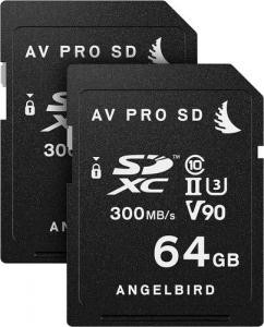 Karta Angelbird Match Pack Panasonic GH5/GH5S SDXC 64 GB + 64 GB Class 10 UHS-II/U3 V90 (MP-GH5-064SDX2) 1