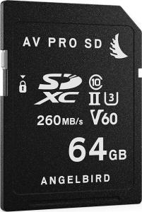 Karta Angelbird AV PRO SD MK2 V60 SDXC 64 GB Class 10 UHS-II/U3 V60 (AVP064SDMK2V60) 2
