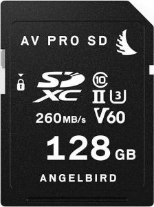 Karta Angelbird AV PRO SD MK2 V60 SDXC 128 GB Class 10 UHS-II/U3 V60 (AVP128SDMK2V60) 1