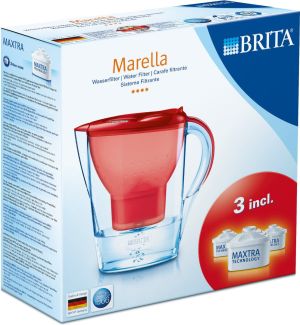 Dzbanek filtrujący Brita Marella Cool czerwony (063 658) 5