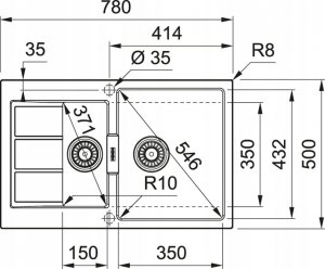 Zlewozmywak Franke  Franke S2D 651-78 143.0618.684 Onyx 2