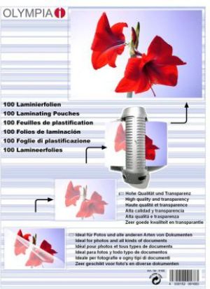 Olympia folia do laminacji A6 80 micronów (9168) 2