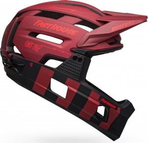 Bell Kask full face BELL SUPER AIR R MIPS SPHERICAL matte red black fasthouse roz. S (51-55 cm) (NEW) 1