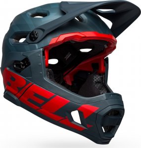 Bell Kask full face BELL SUPER DH MIPS SPHERICAL matte blue crimson roz. L (59-63 cm) 2
