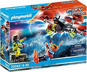 Playmobil Ratowanie Nurka Dronem (70143) 1