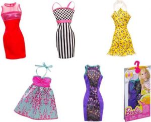 Mattel Barbie ubranko sukienki CFX65 1