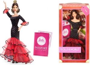 Mattel Barbie Hiszpanka (X8421) 1