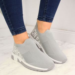 Filippo Buty sportowe damskie skarpetkowe slip on szare Filippo 38 2