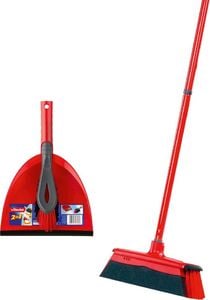 Vileda Vile DuActiva brooms with 2in1 sweeping set 1