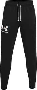 Under Armour Spodnie sportowe męskie Rival Terry Joggers czarne r. S (1361642-001) 1