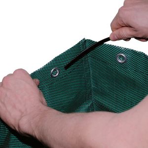 ProGarden Kosz OGRODOWY torba worek na liście trawę chwasty z uchwytami 125L 3