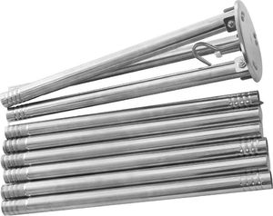 Orion kociołek 9L stalowy z pokrywą wiszący węgierski + trójnóg stojak 4