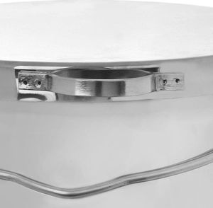 Orion kociołek 9L stalowy z pokrywą wiszący węgierski + trójnóg stojak 8