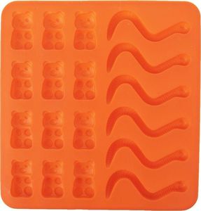Orion Forma foremka SILIKONOWA na żelki misie węże do żelek 2