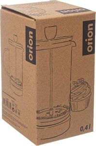 Orion Zaparzacz imbryk DZBANEK szklany z tłokiem do kawy herbaty ziół 0,4L 6