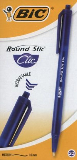 Bic Round Stic Clic niebieski 1szt. 926376 2