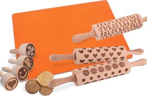 Orion Stolnica SILIKONOWA do wyrabiania wałkowania ciasta mata do pieczenia 60x50 cm 2