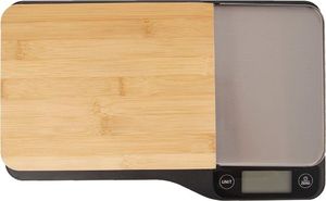 Waga kuchenna Orion Waga kuchenna z deską bambusową i stalową tacą duża płaska elektroniczna 5KG 1