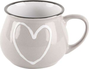 Orion Kubek ceramiczny z uchwytem kolorowe serca zestaw 6 szt. 320 ml 3