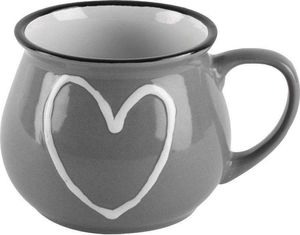 Orion Kubek ceramiczny z uchwytem kolorowe serca zestaw 6 szt. 320 ml 4