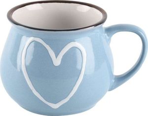 Orion Kubek ceramiczny z uchwytem kolorowe serca zestaw 6 szt. 320 ml 7