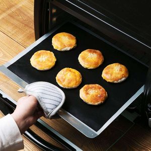 Orion 2x Mata teflonowa do pieczenia, na grilla, 40x33 cm, czarna 12