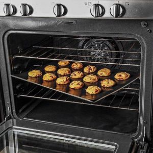 Orion 2x Mata teflonowa do pieczenia, na grilla, 40x33 cm, czarna 14