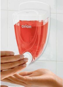 Dozownik do mydła Orion manualny przezroczysty 5