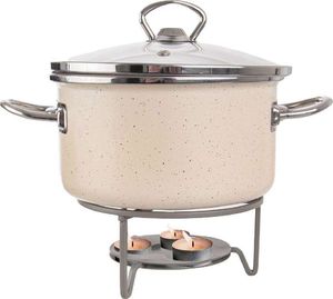 Orion Podgrzewacz do DZBANKA GARNKA FONDUE na świeczki metalowy 3