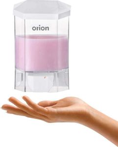 Dozownik do mydła Orion manualny przezroczysty 6