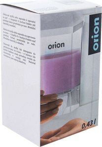 Dozownik do mydła Orion manualny przezroczysty 7