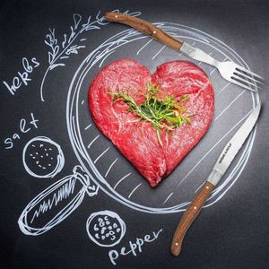 Orion Nóż + Widelec do STEKÓW PIZZY z ząbkami 2