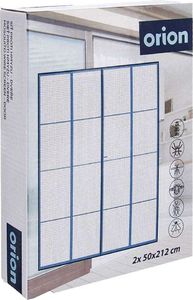 Orion Moskitiera siatka z magnesem na drzwi owady komary czarna 5