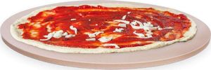 Excellent Houseware Kamień okrągły do pieczenia PIZZY forma + stojak 6