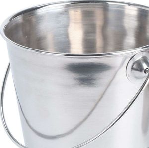 Excellent Houseware Wiaderko na FRYTKI przystawki przekąski + 2x miseczka na sosy dipy 5